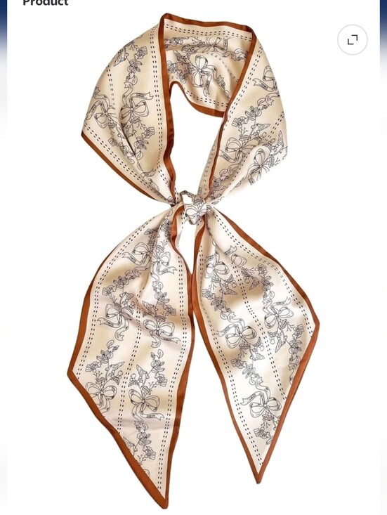 CAILDANL Accessories - Silk Head Scarf Hair Fashion Women's Headwrap Lightweight Neck Tie (5.9 X 5.9)